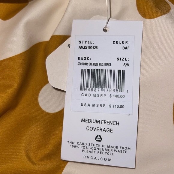 Brand New RVCA swim suit - Picture 4 of 4